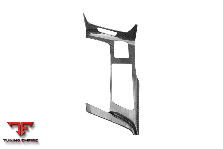 CORVETTE C7 Z06 GRANDSPORT DRY CARBON FIBER OUTSIDE GEARS PANEL PROTECTIVE COVER TRIM BSD