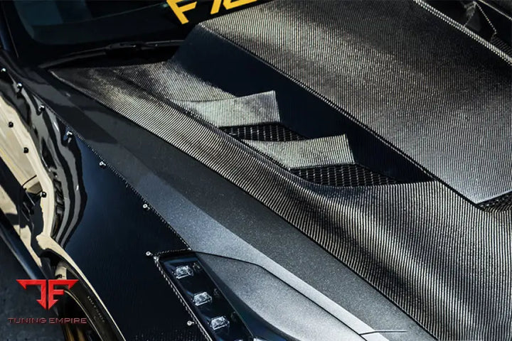 CORVETTE C7 Z51 BKSS STYLE CARBON FIBER HOOD BSD