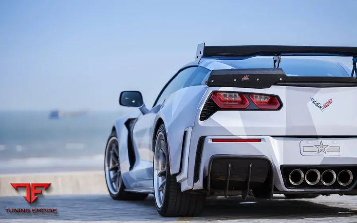 CORVETTE C7 Z51 BKSS STYLE FIBER REINFORCE PLOYMER WIDE REAR FENDER BSD