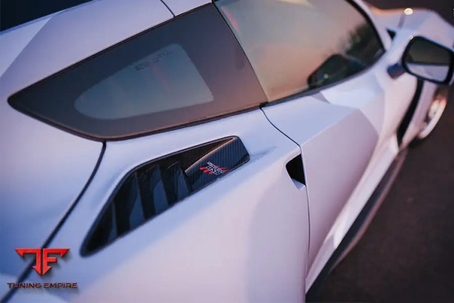 CORVETTE C7 Z51 CARBON FIBER REAR QUARTER PANEL VENTS BSD