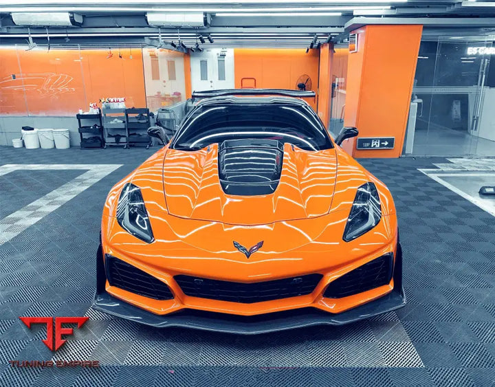 CORVETTE C7 Z51 CONVERT ZR1 STYLE FRONT BODY KIT BSD