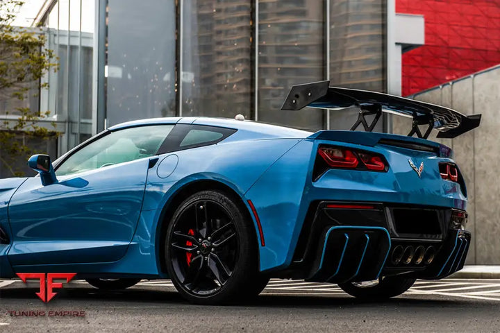 CORVETTE C7 Z51 GRANDSPORT Z06 BKSS STYLE TRUNK SPOILER BSD
