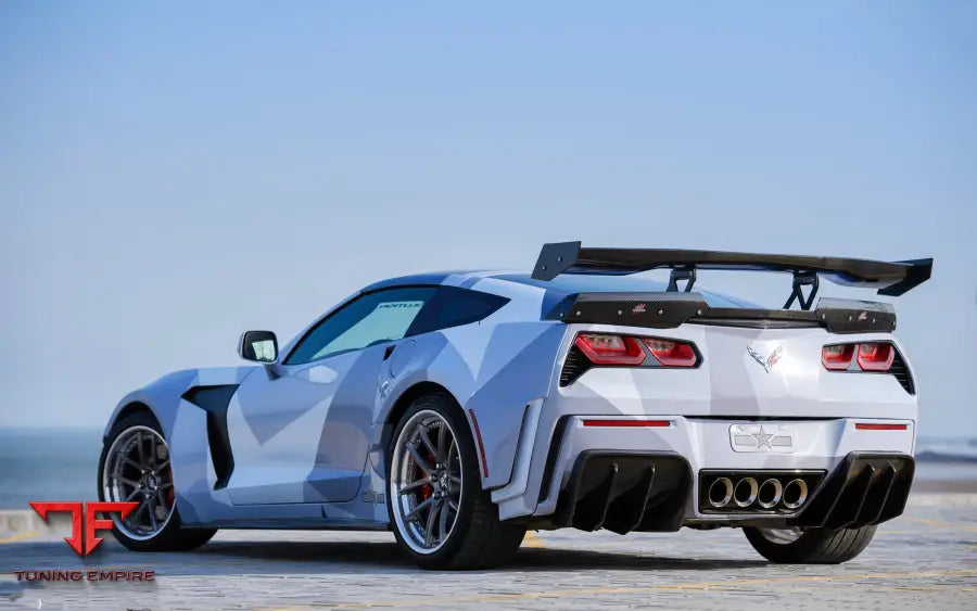 CORVETTE C7 Z51 GRANDSPORT Z06 BKSS STYLE TRUNK SPOILER BSD