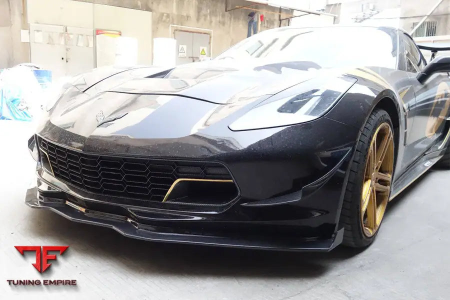CORVETTE C7 Z51 GRANDSPORT Z06 RK STYLE FRONT LIP BSD
