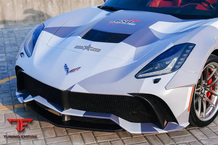 CORVETTE C7 Z51 OE STYLE CARBON FIBER HOOD VENT BSD