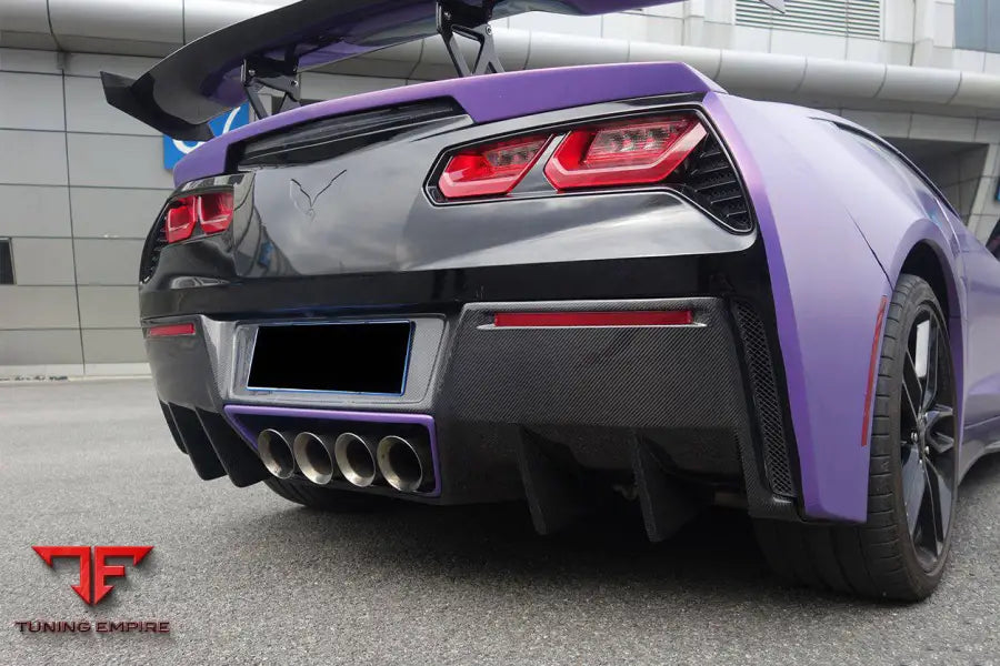 CORVETTE C7 Z51 RK STYLE REAR LIP BSD