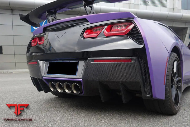 CORVETTE C7 Z51 RK STYLE REAR LIP BSD