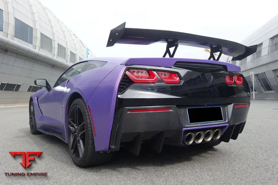 CORVETTE C7 Z51 RK STYLE REAR LIP BSD