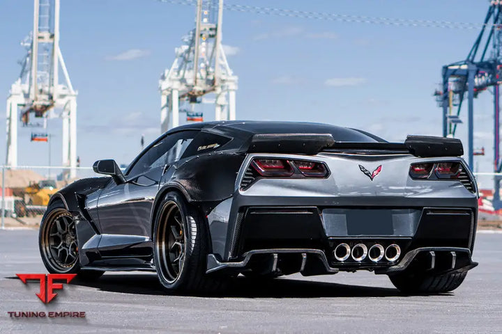 CORVETTE C7 Z51 ROX STYLE REAR DIFFUSER BSD