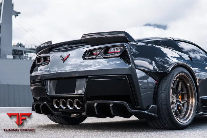 CORVETTE C7 Z51 ROX STYLE REAR DIFFUSER BSD