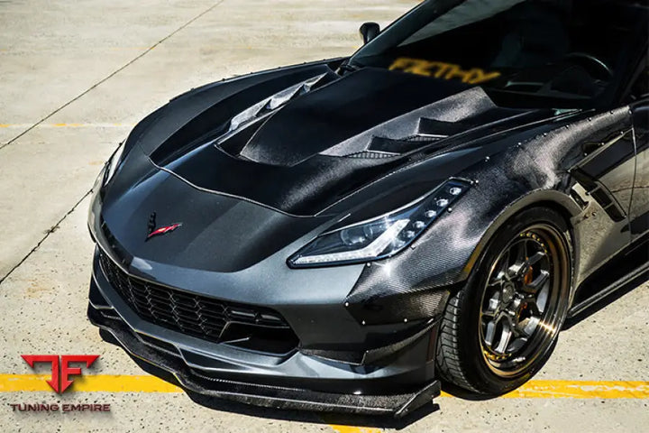 CORVETTE C7 Z51 Z06 GRANDSPORT CARBON FIBER CANARDS BSD