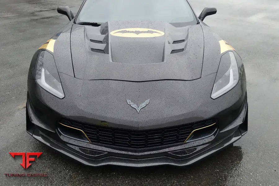 CORVETTE C7 Z51 Z06 GRANDSPORT CARBON FIBER FRONT LIP BSD