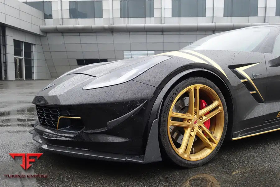 CORVETTE C7 Z51 Z06 GRANDSPORT CARBON FIBER FRONT LIP BSD