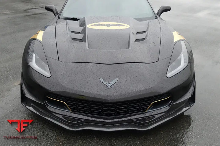 CORVETTE C7 Z51 Z06 GRANDSPORT CARBON FIBER FRONT LIP (NO WINGLETS) BSD