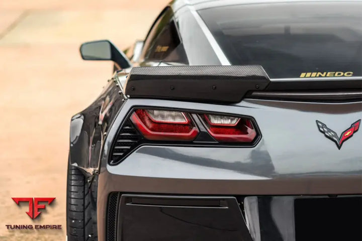 CORVETTE C7 Z51 Z06 GRANDSPORT CARBON FIBER TRUNK SPOILER BSD