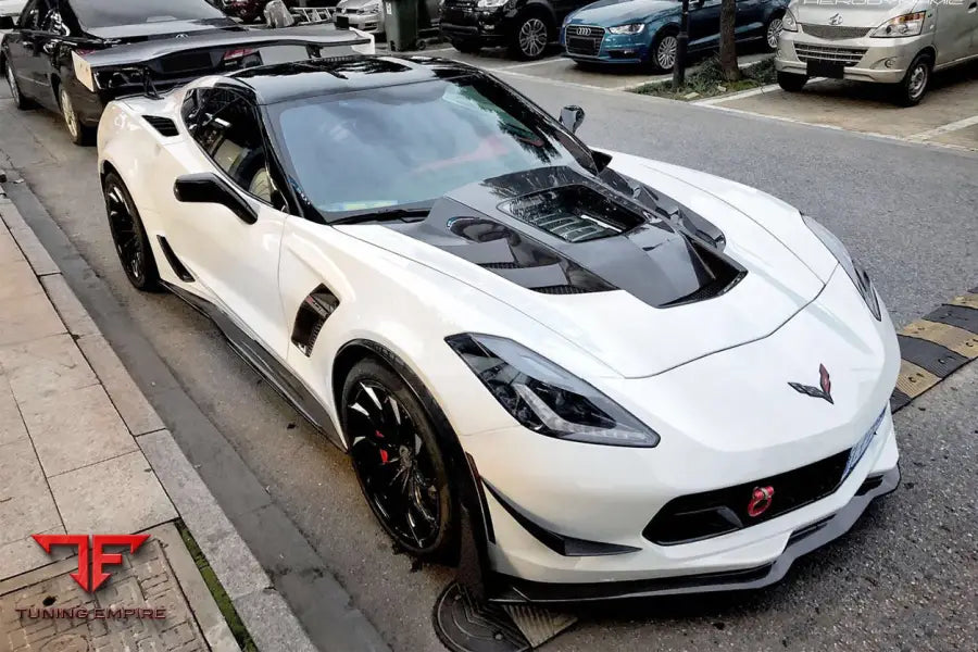 CORVETTE Z06 GRANDSPORT AR STYLE CARBON FIBER SIDE SKIRTS BSD