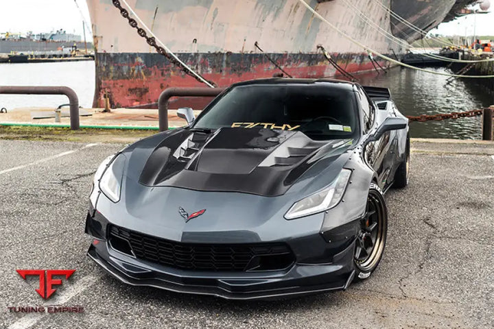 CORVETTE Z06 GRANDSPORT BKSS STYLE CARBON FIBER HOOD BSD