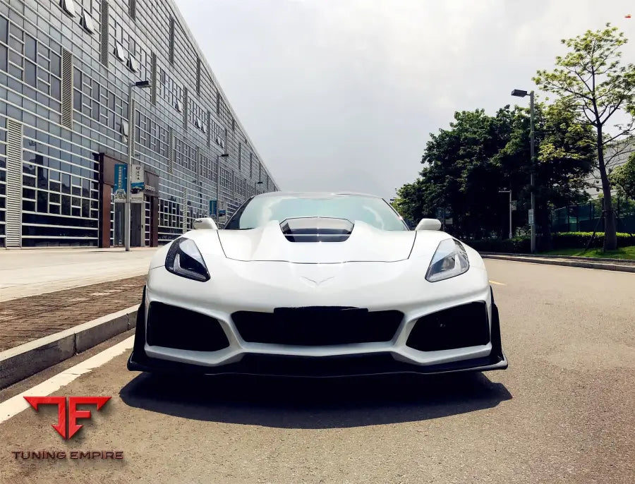 CORVETTE Z06 GRANDSPORT CONVERT ZR1 STYLE FRONT BODY KIT BSD