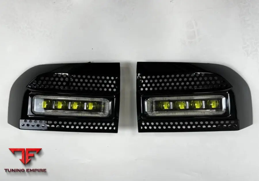DEFENDER BUMPER LED LIGHT FRONT YELLOW WHITE 2018-2023