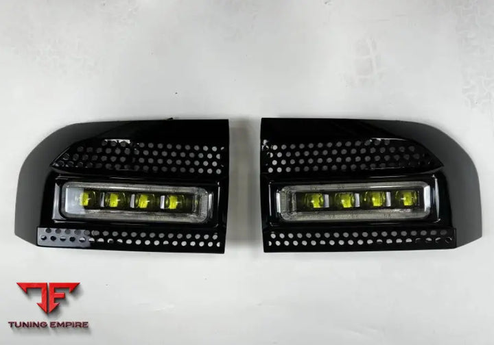 DEFENDER BUMPER LED LIGHT FRONT YELLOW WHITE 2018-2023