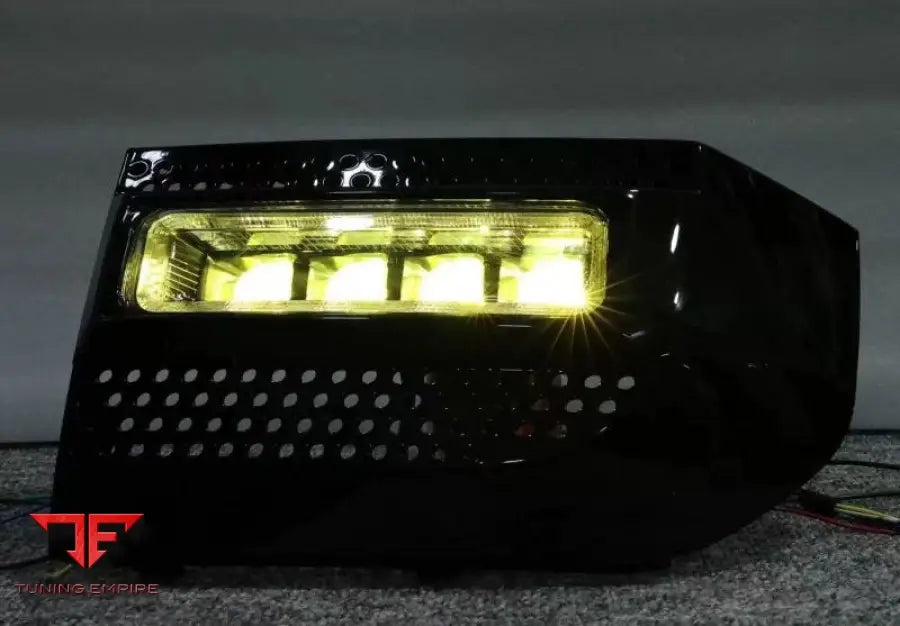 DEFENDER BUMPER LED LIGHT FRONT YELLOW WHITE 2018-2023