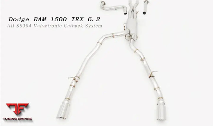 Dodge Ram1500 Trx 6.2 All Ss304 Valvetronic Exhaust System