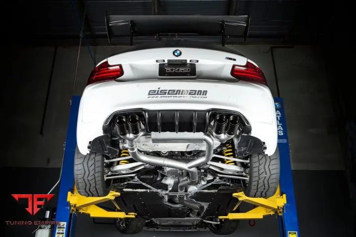 EISENMANN BMW EXHAUST + 4X90MM CARBON TIP SET - F87 M2 PERFORMANCE