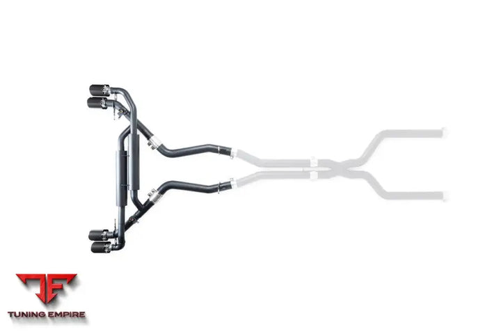 EISENMANN BMW VALVED BLACK SERIES PERFORMANCE EXHAUST + CARBON TIP SET - F95 X5M | F96 X6M