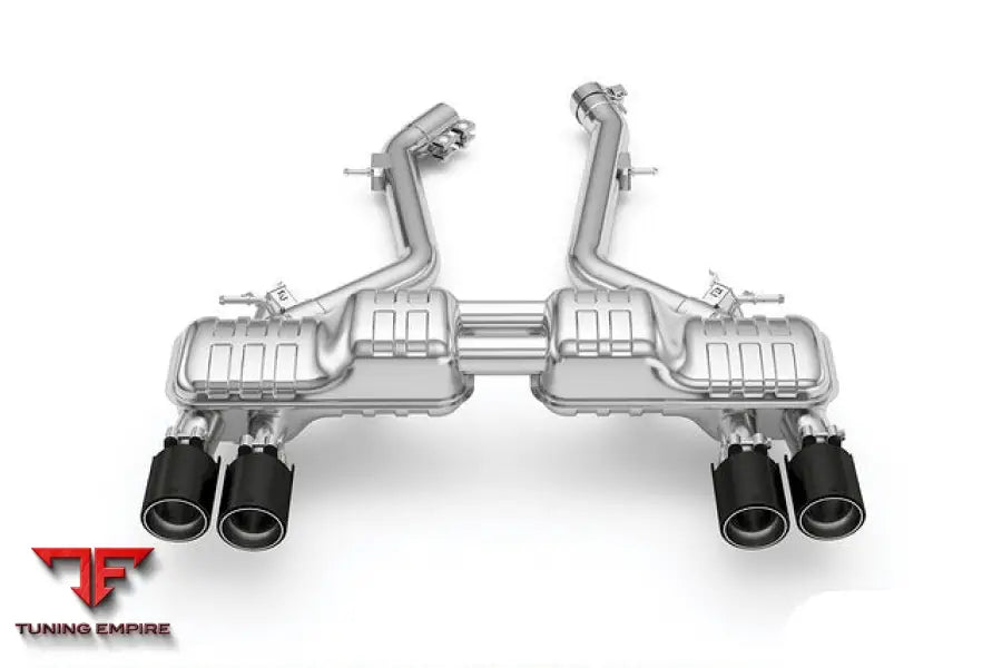 EISENMANN BMW VALVED PERFORMANCE EXHAUST + CARBON TIP SET - F87 M2 COMPETITION