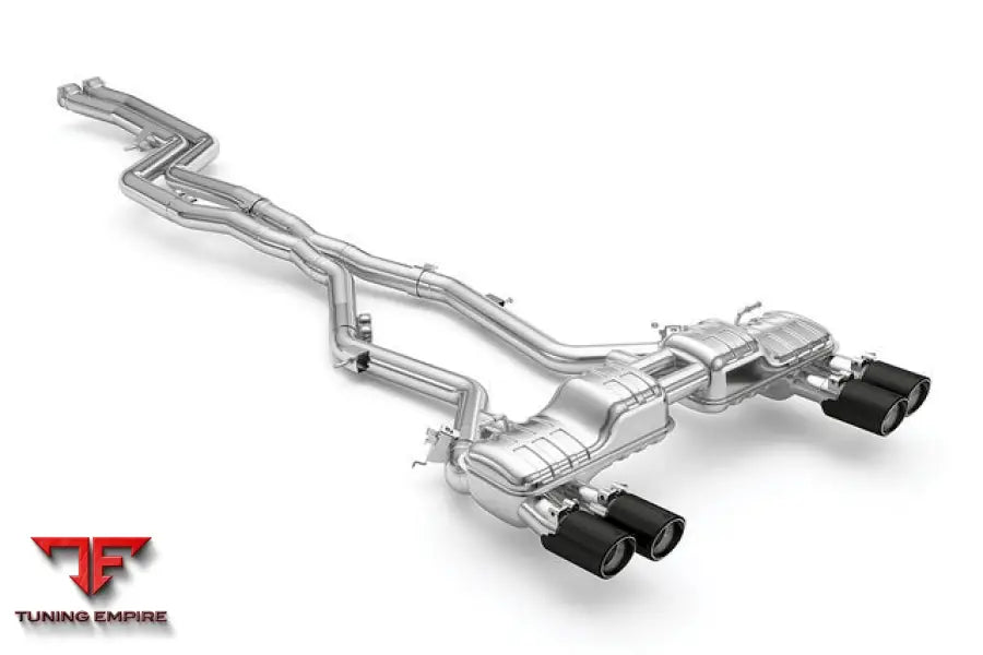 EISENMANN BMW VALVED PERFORMANCE EXHAUST + CARBON TIP SET - F87 M2 COMPETITION