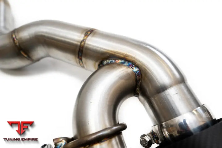 FABSPEED BMW M5 F90 MUFFLER BYPASS PIPES WITH QUAD STYLE TIPS