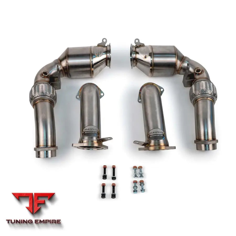 FABSPEED BMW M5/X5M/X6M PRIMARY SPORT CATALYTIC CONVERTERS DOWNPIPES (2024+)