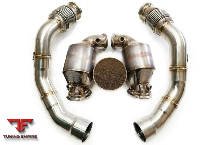 FABSPEED BMW X5M/X6M PRIMARY SPORT CATALYTIC CONVERTER DOWNPIPES (2020+)
