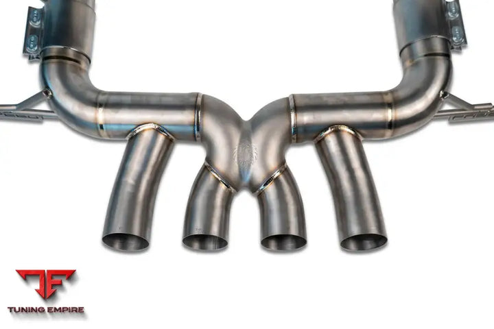 FABSPEED CHEVROLET CORVETTE C8 Z06 TITANIUM SUPERSPORT X-PIPE CAT-BACK EXHAUST SYSTEM (2023+)