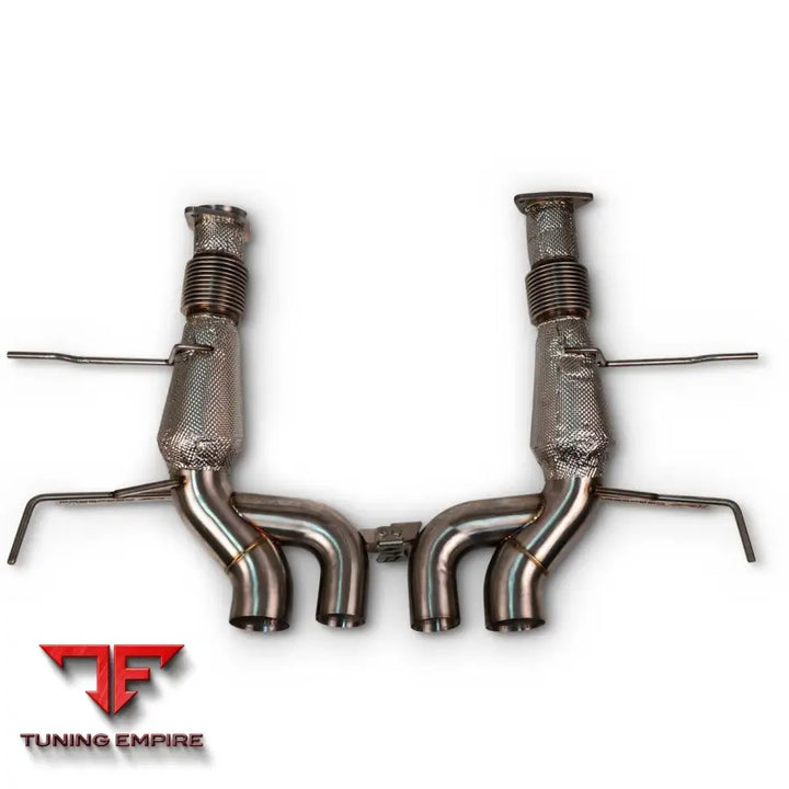 FABSPEED CHEVROLET CORVETTE C8 ZR1 STAINLESS STEEL MEGAPHONE CAT-BACK EXHAUST SYSTEM (2025+)