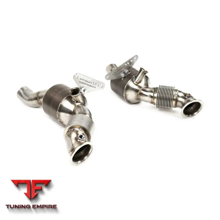 FABSPEED FERRARI F8 TRIBUTO SPORT CATALYTIC CONVERTERS (2020+)