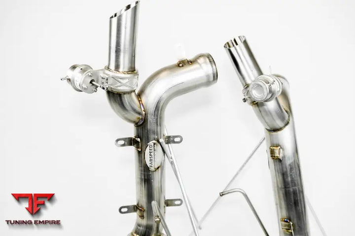 FABSPEED MCLAREN 570S/540C ’600LT STYLE’ VALVETRONIC SPORT CATALYTIC CONVERTERS EXHAUST SYSTEM