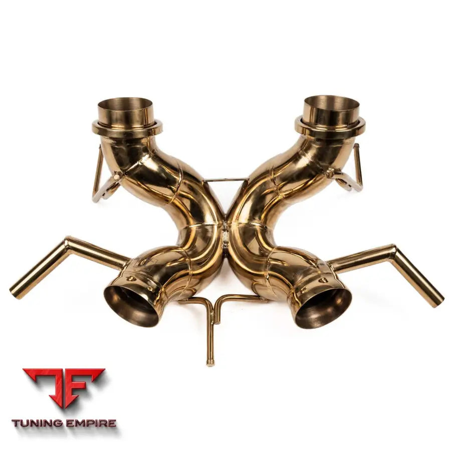 FABSPEED MCLAREN 600LT SUPREME TITANIUM X-PIPE EXHAUST SYSTEM