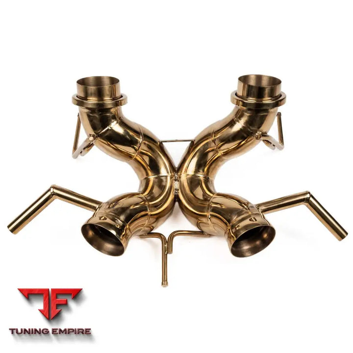 FABSPEED MCLAREN 600LT SUPREME TITANIUM X-PIPE EXHAUST SYSTEM