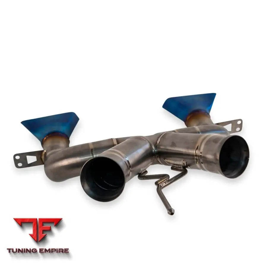 FABSPEED MCLAREN MP4-12C SUPREME TITANIUM X-PIPE EXHAUST SYSTEM (2011-2014)