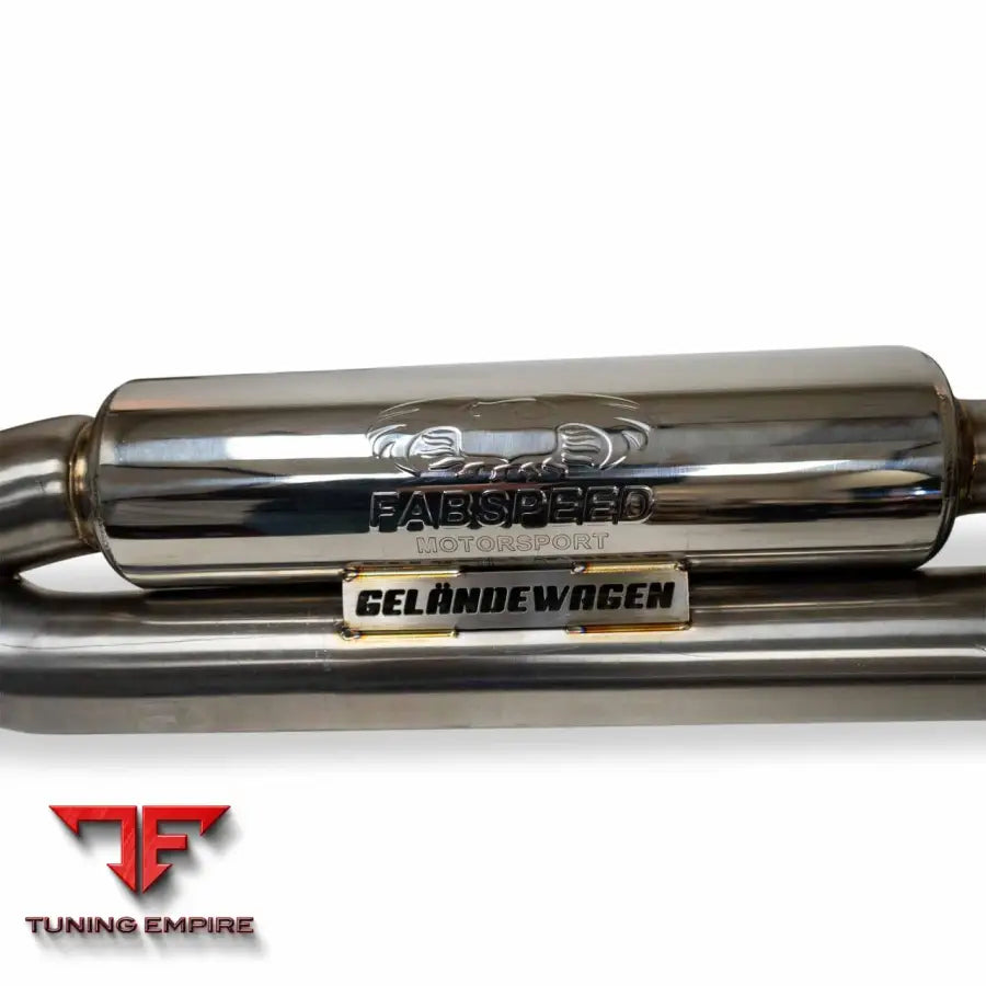 FABSPEED MERCEDES-BENZ G550 VALVED EXHAUST WITH TRIPLE TIPS (2019+)