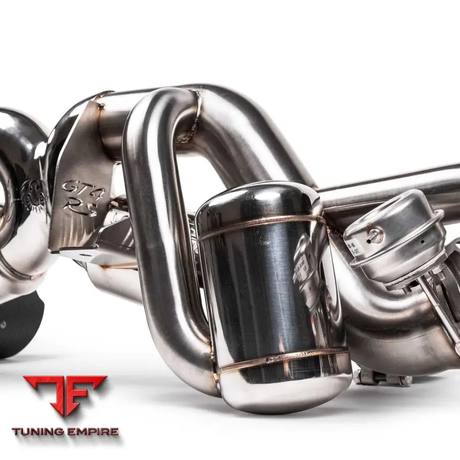 FABSPEED PORSCHE 718 GT4 RS VALVETRONIC X-PIPE CAT-BACK EXHAUST SYSTEM (2022+)