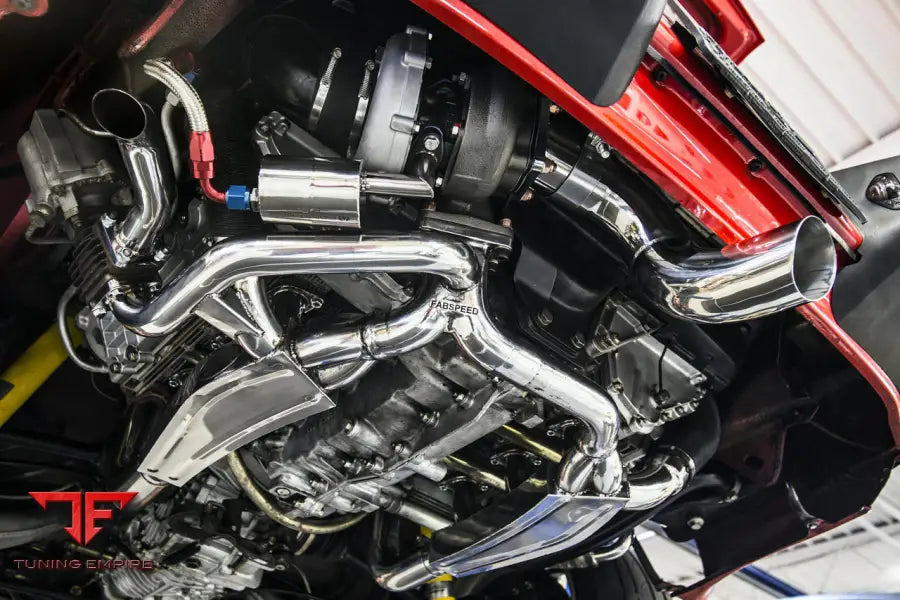 FABSPEED PORSCHE 911 TURBO/930 SPORT HEADERS WITH HEAT (1976-1989)