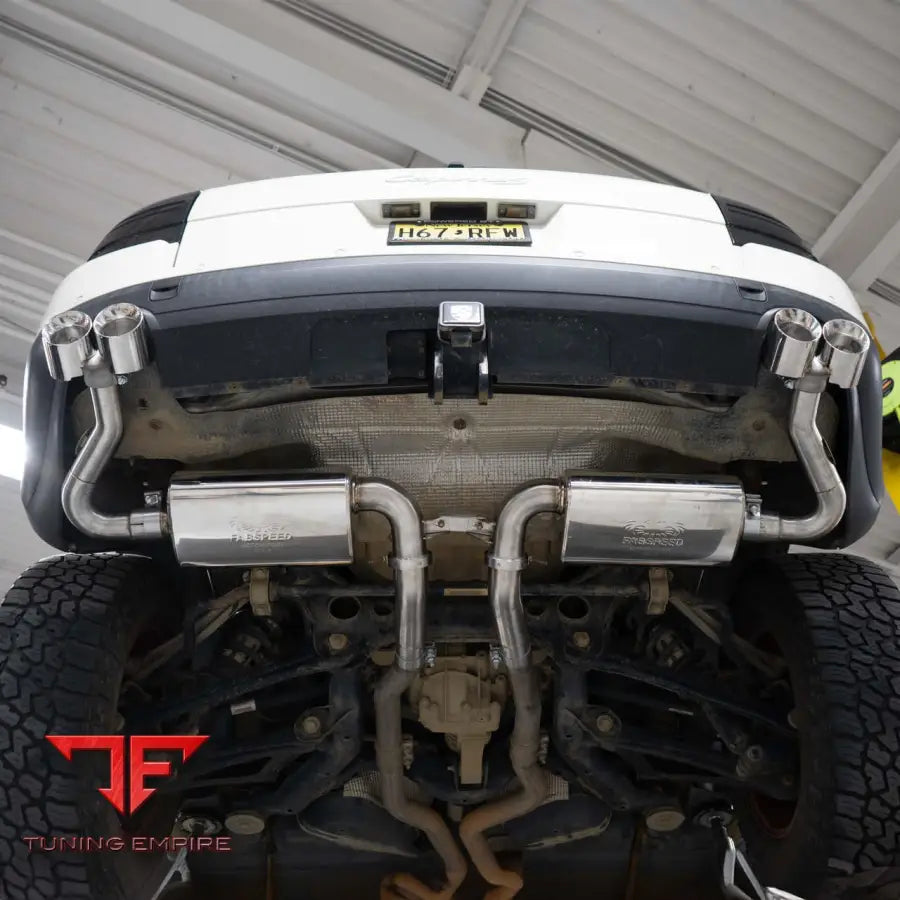 FABSPEED PORSCHE 955 S MAXFLO PERFORMANCE EXHAUST SYSTEM (2002-2007)