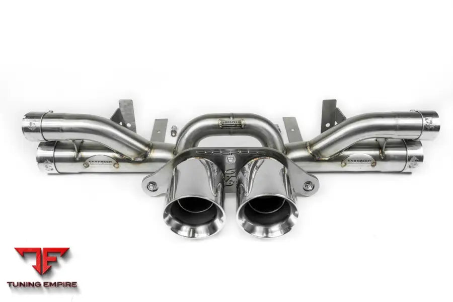 FABSPEED PORSCHE 991.2 GT3/GT3 RS CENTER MUFFLER BYPASS PIPE (2017-2019)