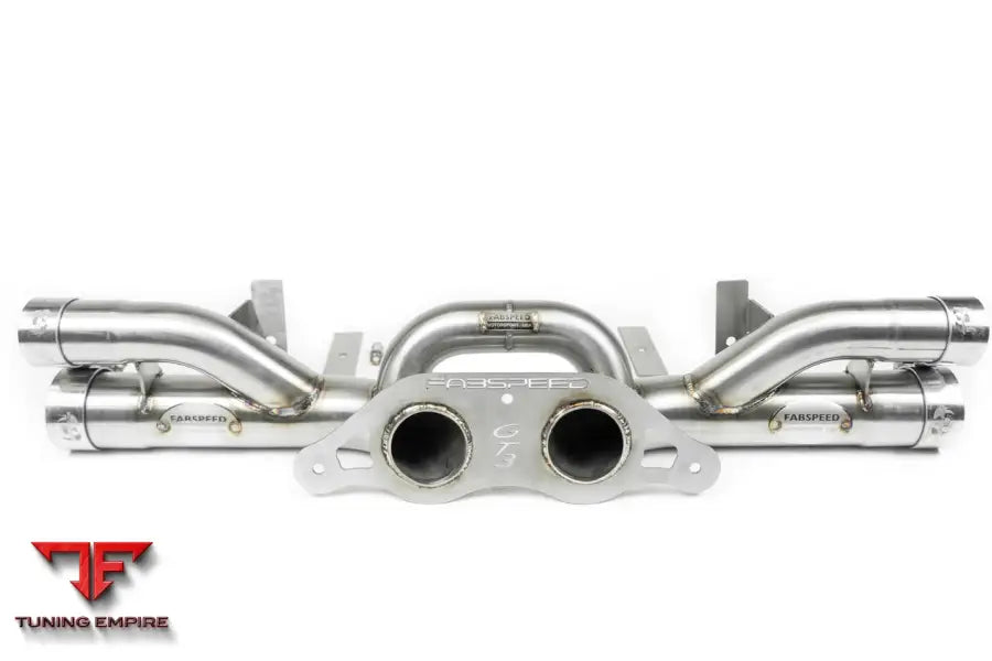 FABSPEED PORSCHE 991.2 GT3/GT3 RS CENTER MUFFLER BYPASS PIPE (2017-2019)