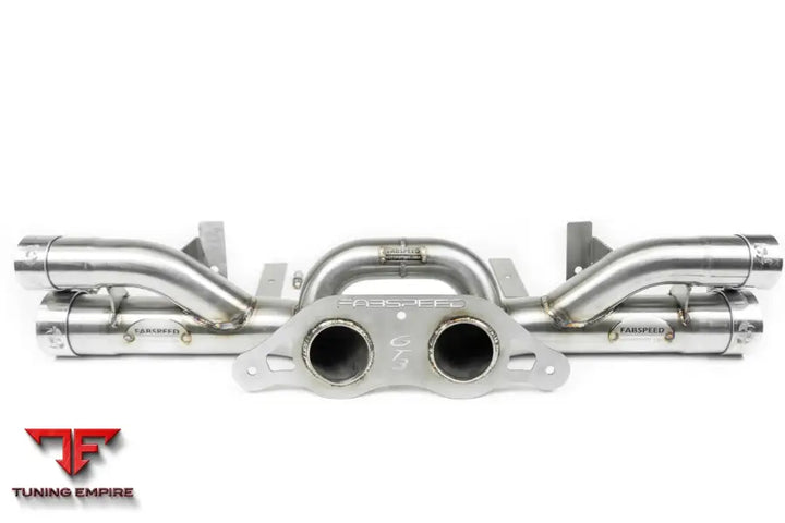 FABSPEED PORSCHE 991.2 GT3/GT3 RS CENTER MUFFLER BYPASS PIPE (2017-2019)