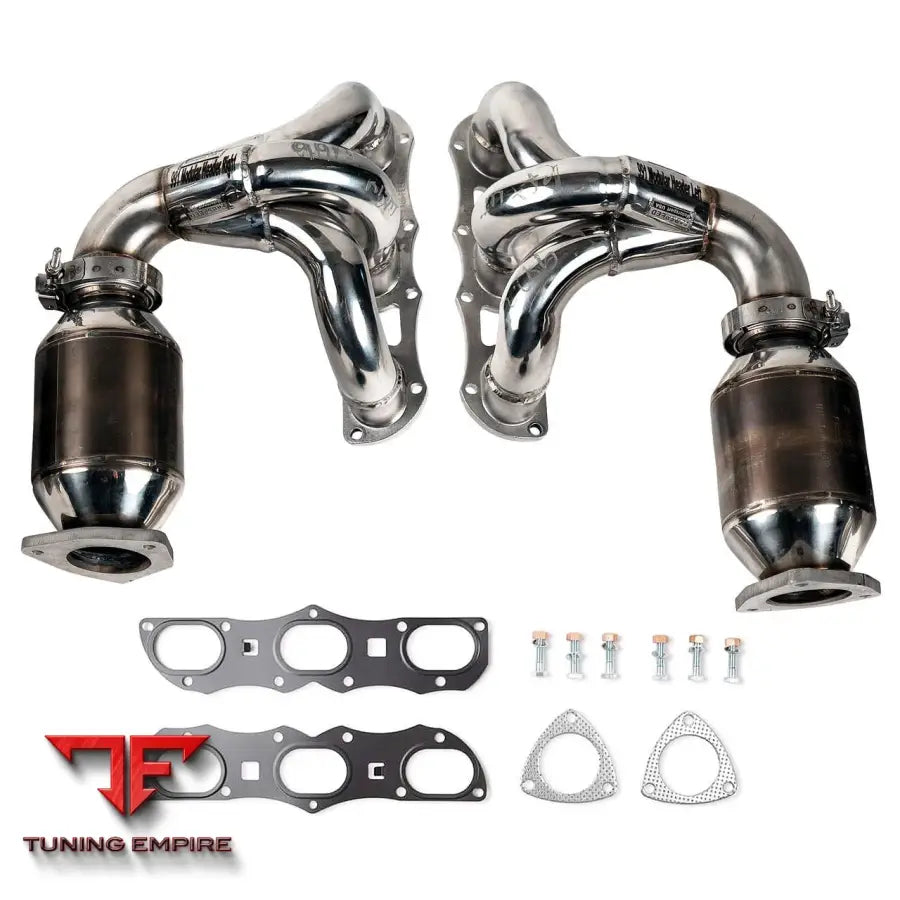 FABSPEED PORSCHE 991 CARRERA HEADERS WITH HJS CATALYTIC CONVERTERS (2012-2016)