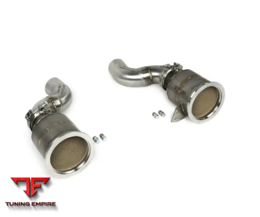 FABSPEED PORSCHE 992.2 CARRERA (NON GTS) SPORT CATALYTIC CONVERTERS WITH GT2RS STYLE OUTLETS (2025+)