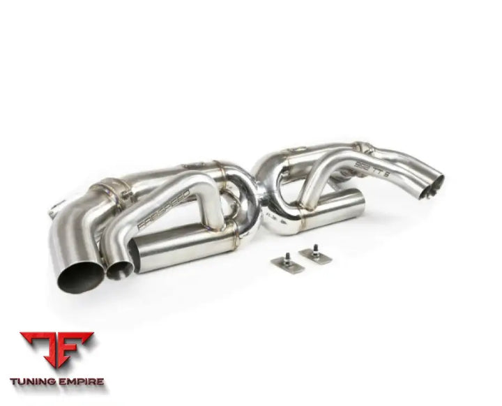 FABSPEED PORSCHE 992 TWIN TURBO/TWIN TURBO S CAT-BACK VALVETRONIC MAXFLO EXHAUST SYSTEM (2021+)